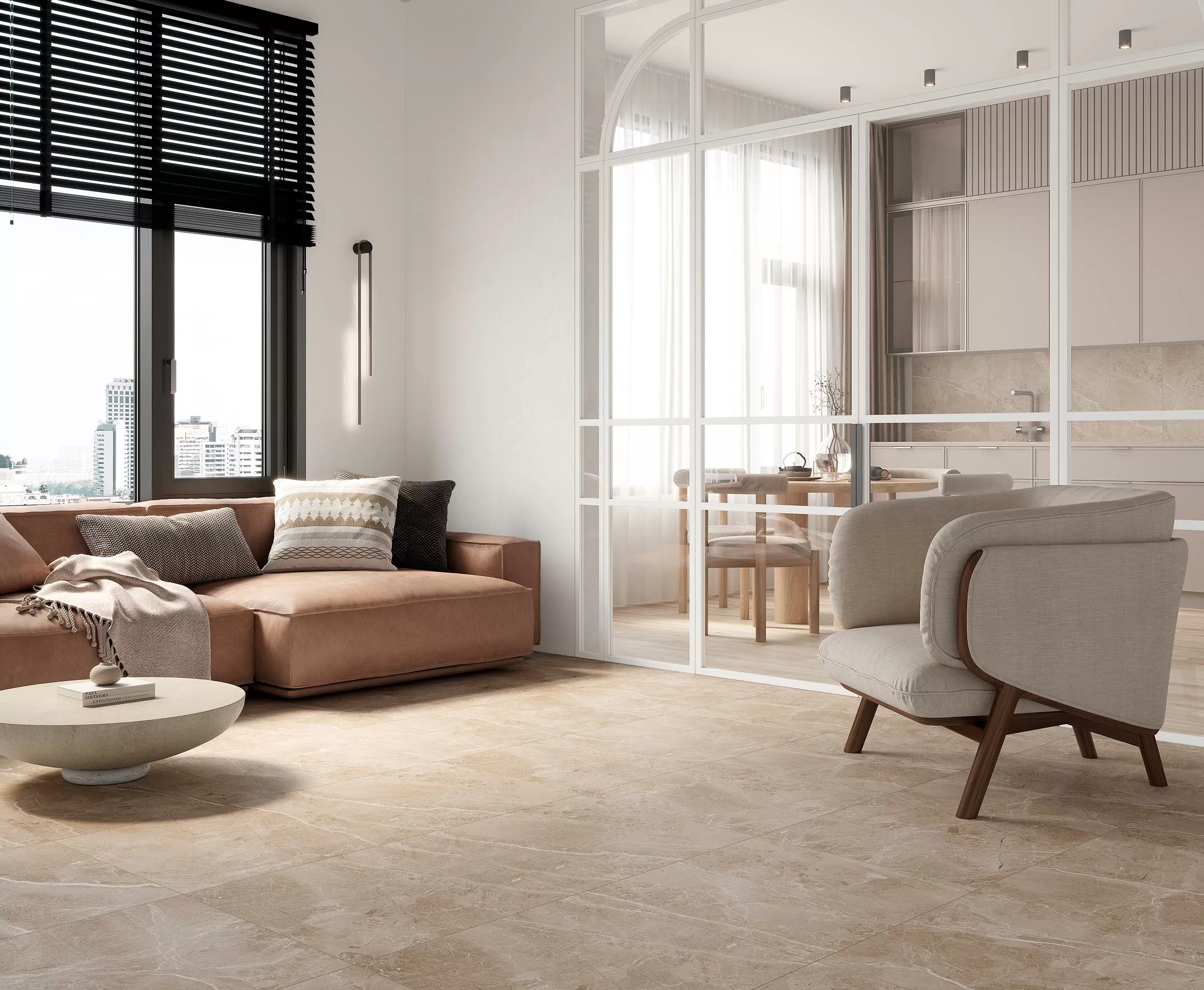 Плитка Obsidian Taupe Laparet
