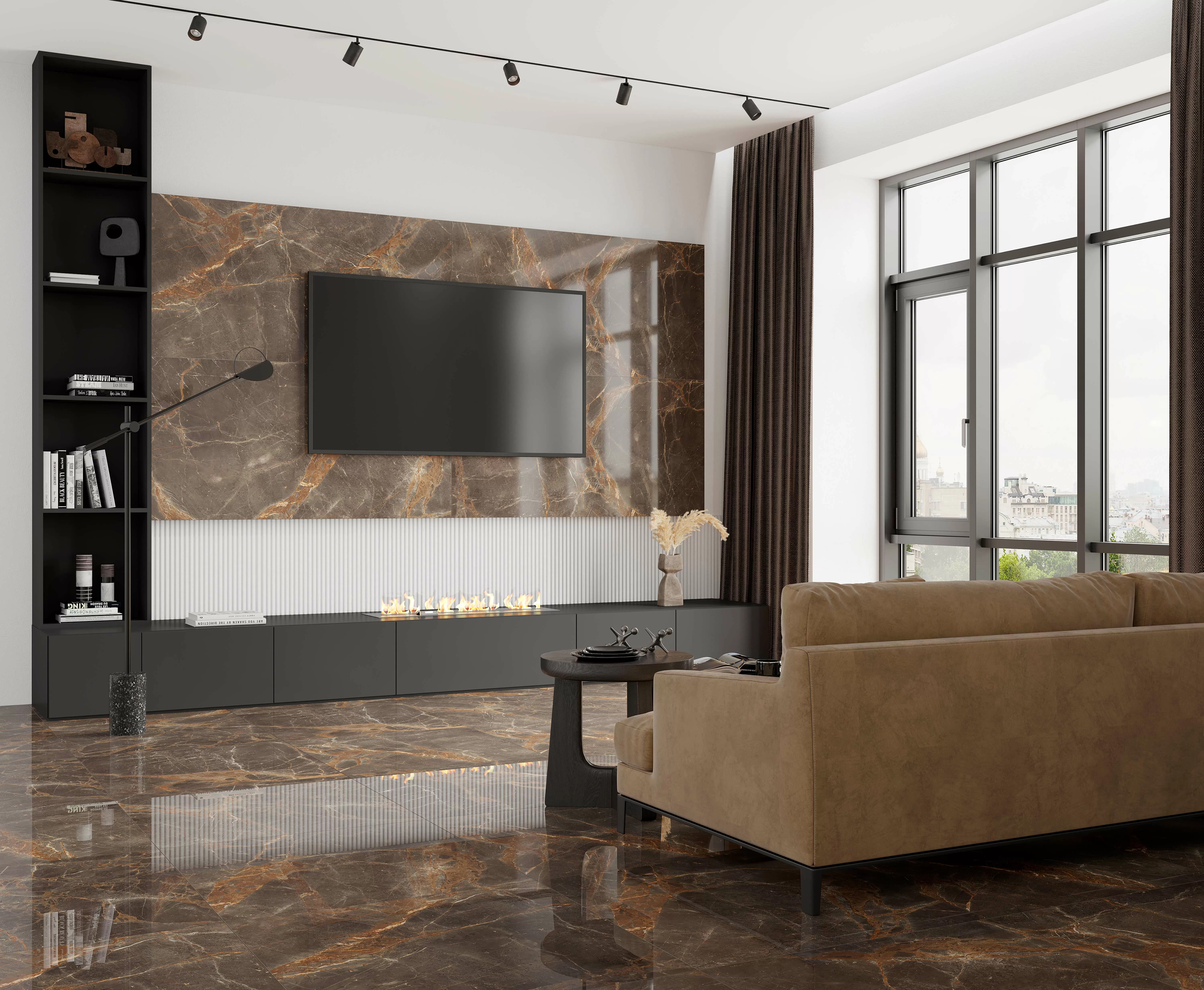 Керамогранит Nebula Brown Laparet