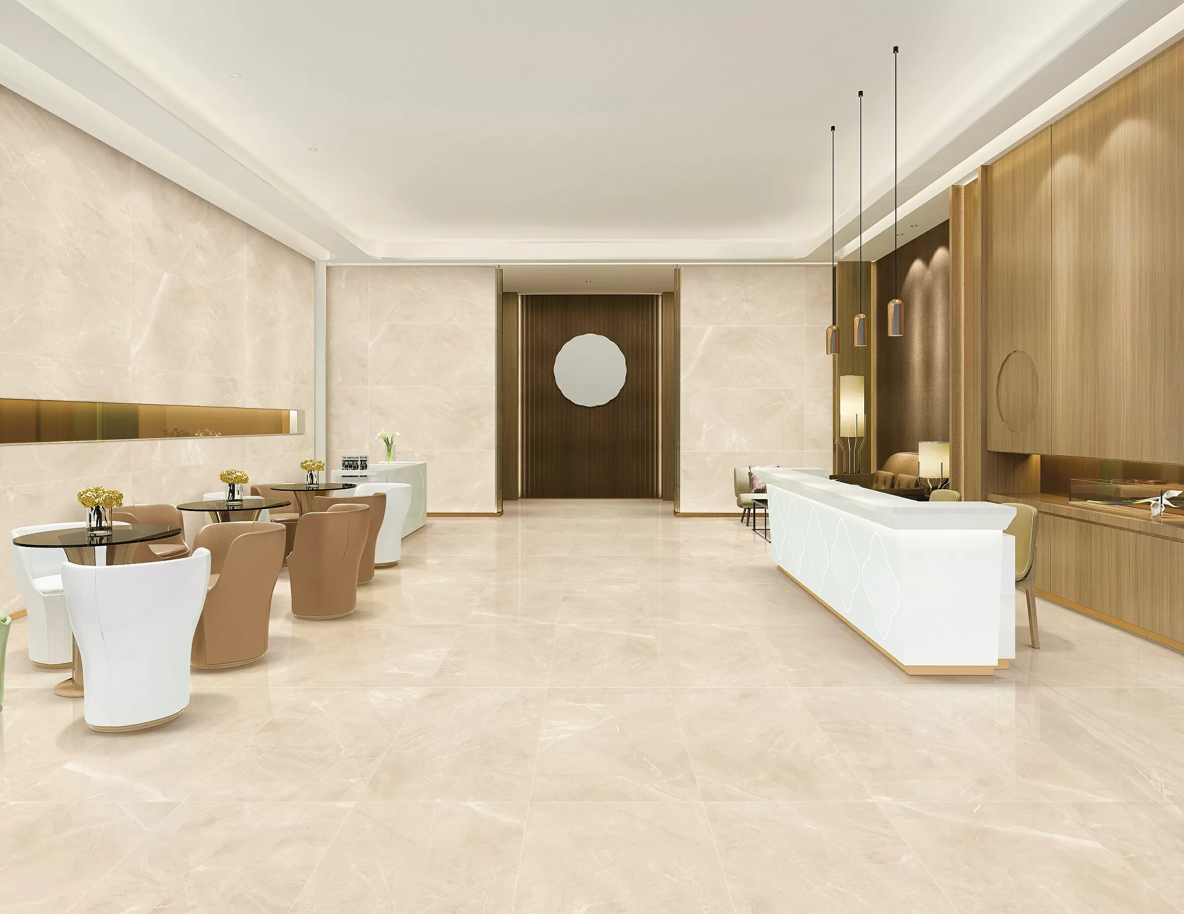 Керамогранит Elegant Armani Crema Laparet