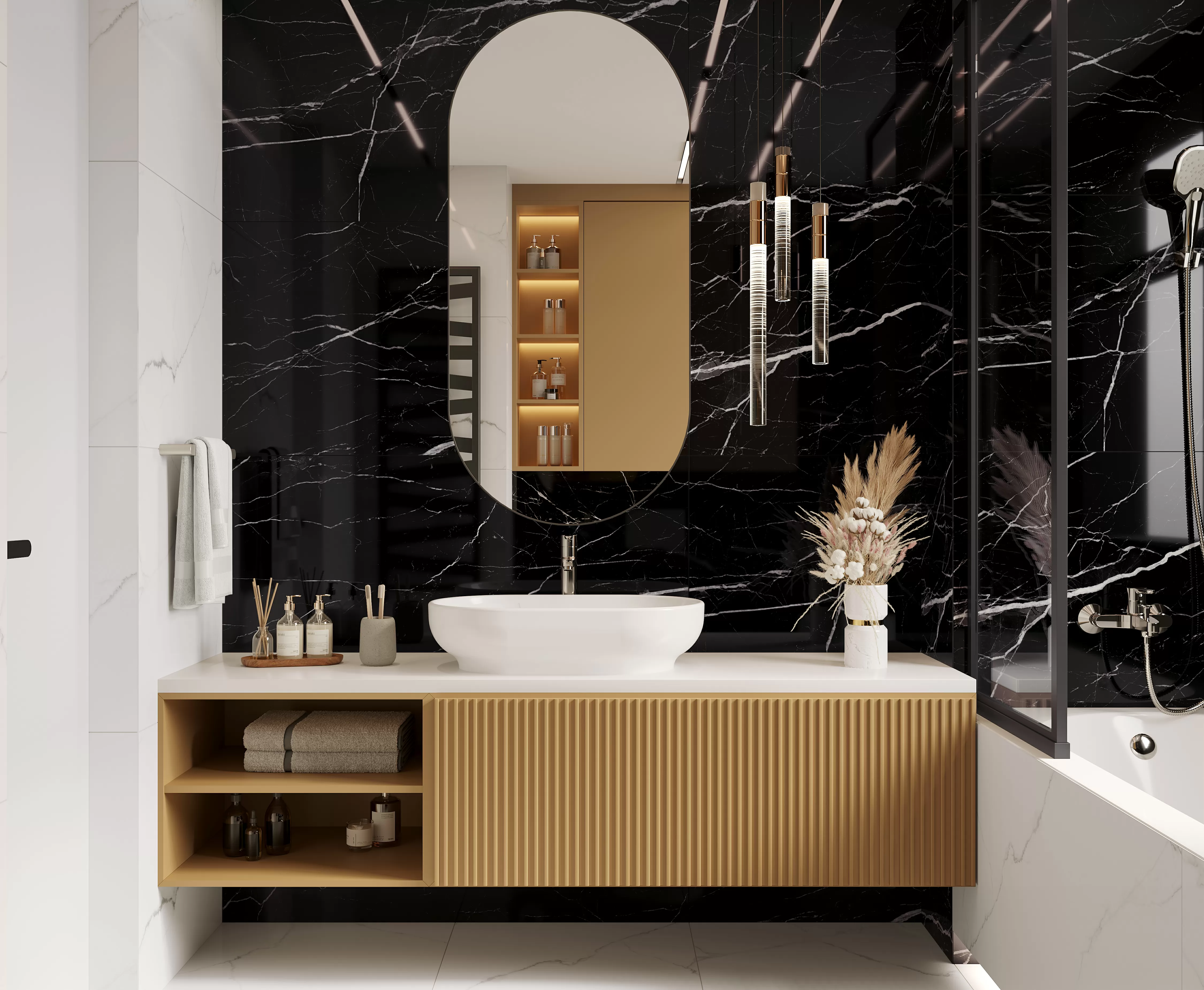 Керамогранит Flash Black Laparet