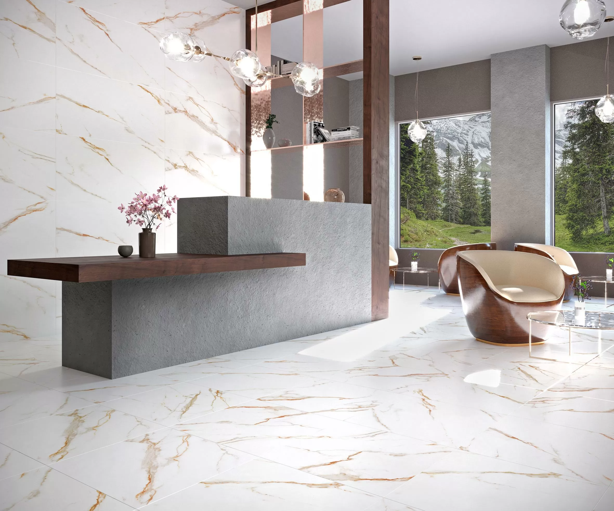 Керамогранит Venato Calacatta Gold Laparet
