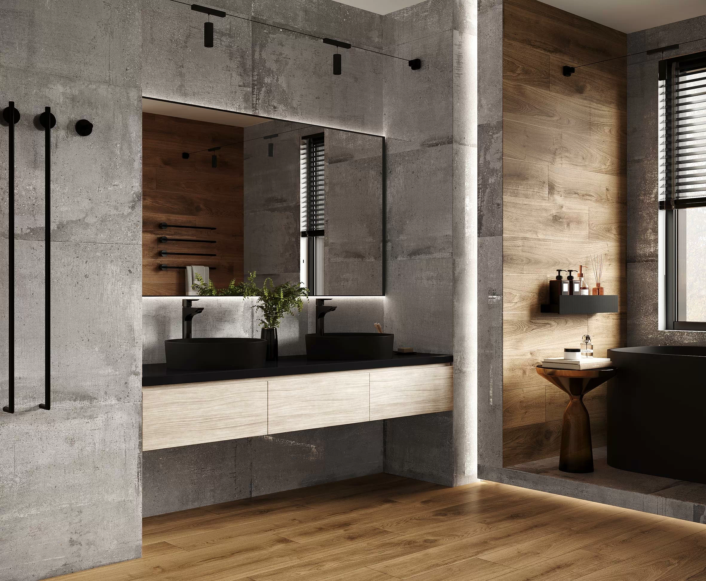 Керамогранит Cemento Grigio Laparet